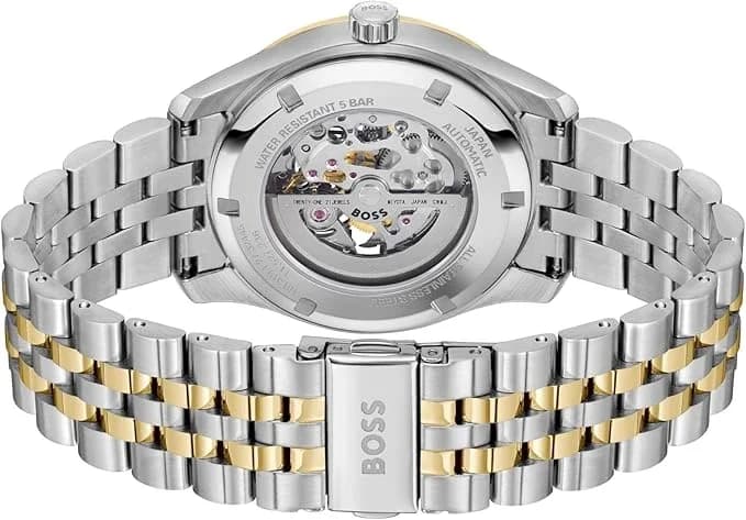 Hugo Boss 1514237 côté fond de boîtier argent
