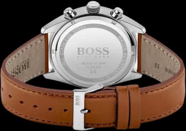 Montre Hugo Boss 1513879 homme détail cadran blanc