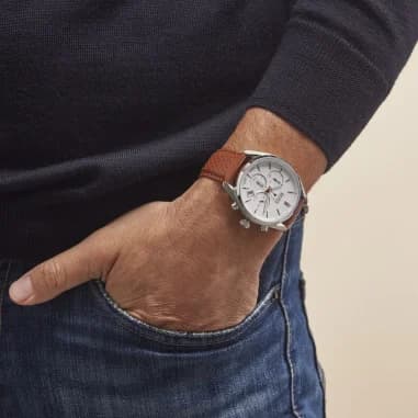 Montre Hugo Boss 1513879 homme verso boîtier argent