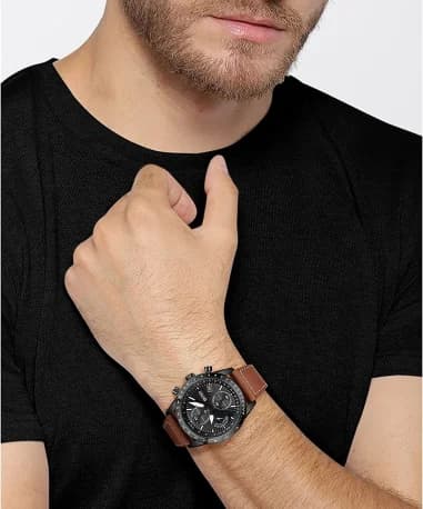 Montre Hugo Boss 1513851 homme verso boîtier noir