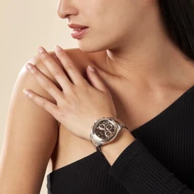 Montre Hugo Boss 1502617 femme détail bracelet acier