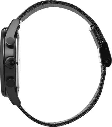 Montre Hugo Boss 1513769 homme détail cadran noir