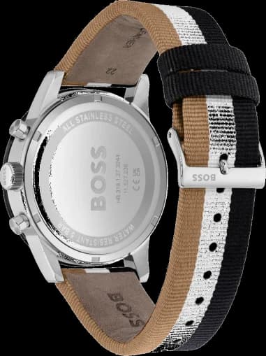 Montre Hugo Boss 1513963 homme détail cadran noir