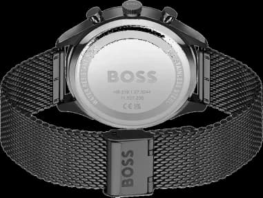 Montre Hugo Boss 1514065 homme détail cadran noir