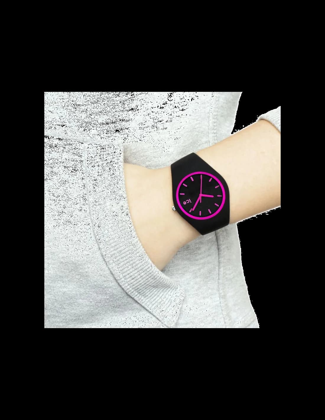Montre Femme Ice-Watch en Silicone Noir Ice-Crazy vue 3
