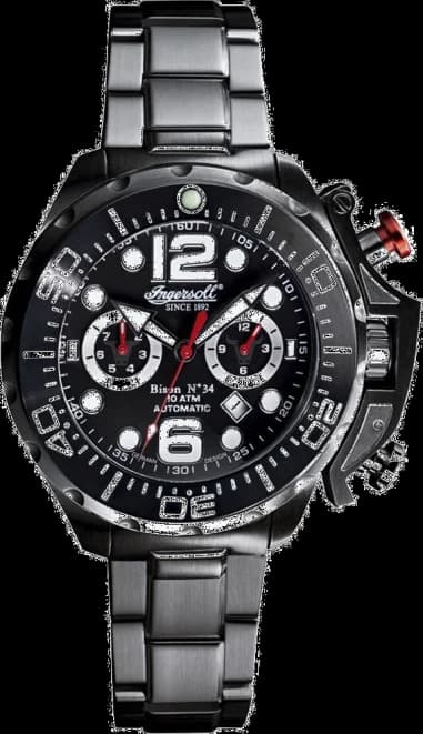 Montre Homme Ingersoll Bison IN1623BKBK Noir