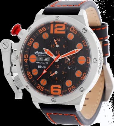 Montre Homme Ingersoll Bison IN1629OR Noir