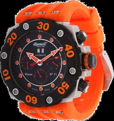 Montre Homme Ingersoll Bison In2502or Orange