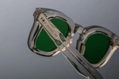 Jacques Marie Mage Devaux Transparent Acetate Sunglasses vue 3