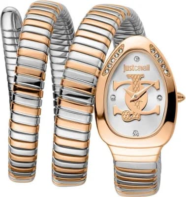 Just Cavalli watch JC1L228M0085 Bicolore Silver and Gold 34mm
