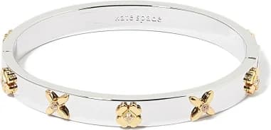 Bracelet Jonc rigide Kate Spade à charnière Heritage Bloom