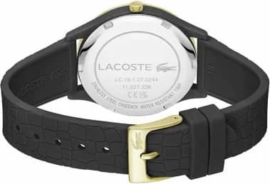Montre Lacoste 2001249 femme détail cadran noir