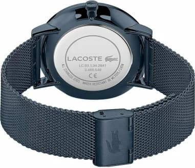 Montre Lacoste 2011058 homme détail cadran bleu
