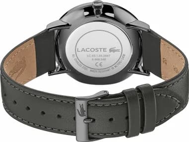 Montre Lacoste 2011059 homme détail cadran gris