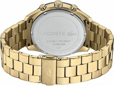 Montre Lacoste 2011096 homme détail cadran bleu