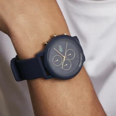 Montre Lacoste 2011248 homme détail bracelet silicone