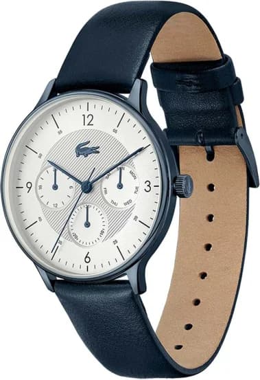 Montre Lacoste 2011140 homme détail cadran blanc