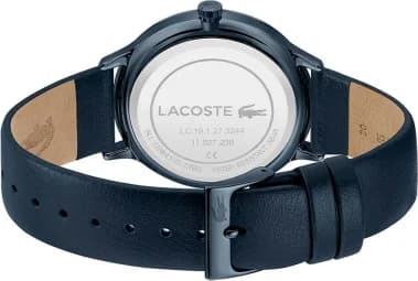 Montre Lacoste 2011140 homme verso boîtier bleu