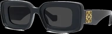Lunettes de Soleil Loewe Chunky Anagram LW40101I rectangulaires