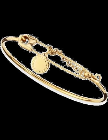 Bracelet Marc by Marc Jacobs épingle de sureté en acier inoxydable doré