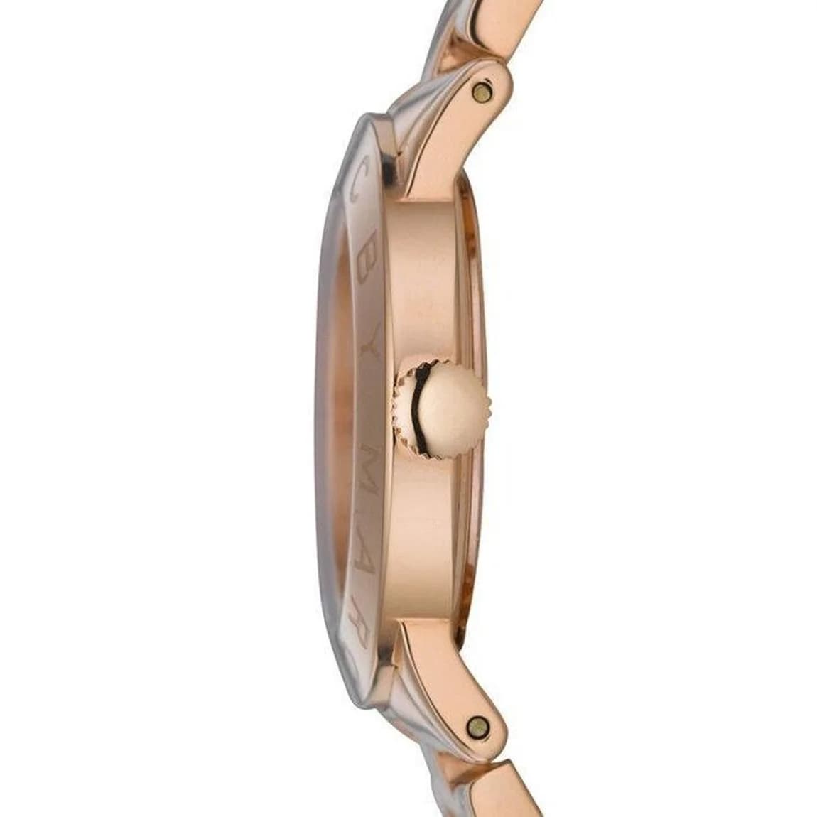 Montre Femme Marc Jacobs Amy MBM3077 bracelet acier or rose vue 3