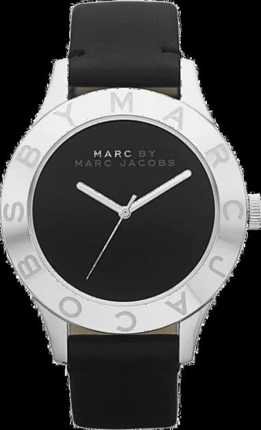 Montre Femme Marc By Marc Jacobs Blade MBM1205 Bracelet en cuir noir