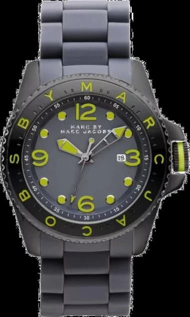 Montre Femme Marc by Marc Jacobs Diver MBM2569 Bande De Silicone Gris