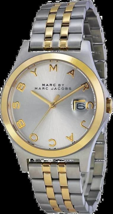 Montre Femme Marc Jacobs Blade MBM3319 Argent avec détails or