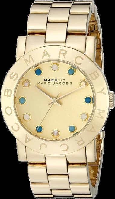 Montre Femme Marc Jacobs MBM3215 en Acier Doré et Cristaux