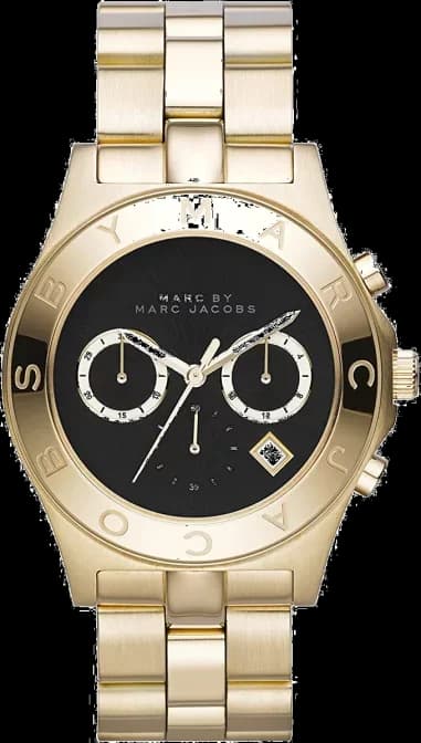 Montre Femme Marc Jacobs MBM3309 Acier Doré et Cadran Noir