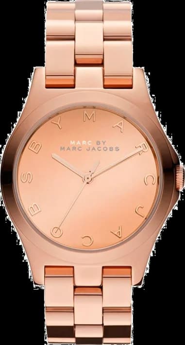 Montre Marc By Marc Jacobs Henry Glossy MBM3212 Or rose intégral