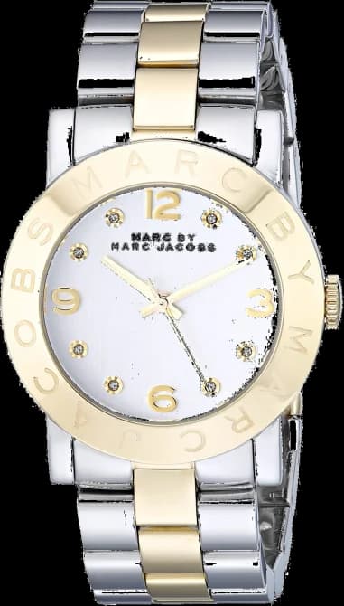 Montre Marc Jacobs MBM3139 en Acier Inoxydable Bi-ton 36 mm