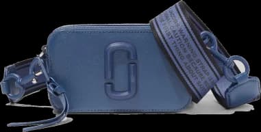 Marc Jacobs The Snapshot Hudson River Blue Crossbody Handbag