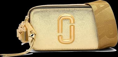 Marc Jacobs The Snapshot Metalic Gold shoulder bag