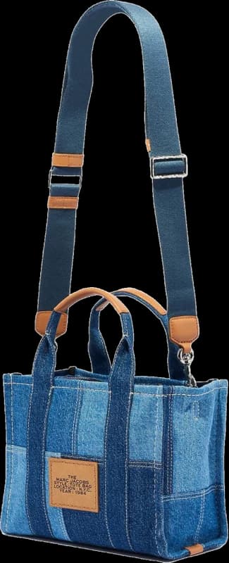 Marc Jacobs The Mini Tote Bag handbag denim vue 3