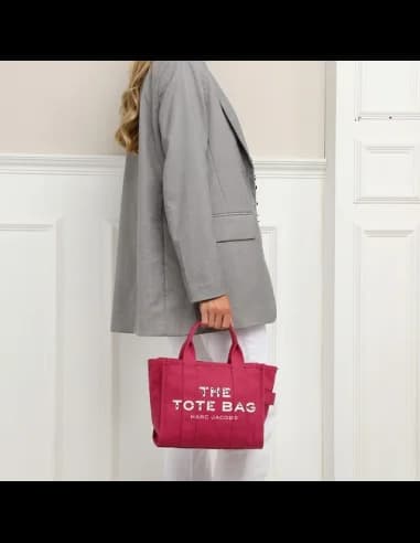 Sac à main Marc Jacobs The Mini Tote Bag en toile vue 5