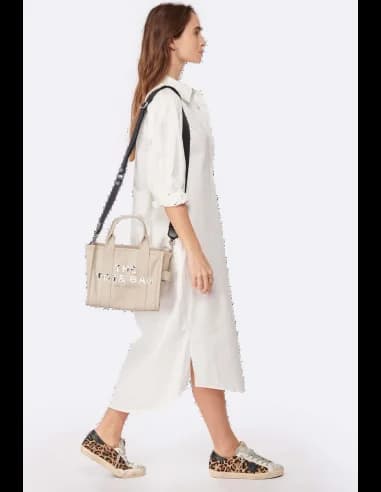 Sac à main Marc Jacobs The Mini Tote Bag en toile vue 2