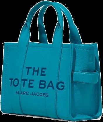 Sac à main Marc Jacobs The Mini Tote Bag en cuir grainé vue 3