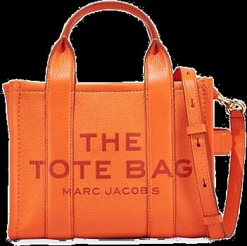 Sac à main Marc Jacobs The Mini Tote Bag en cuir grainé vue 5
