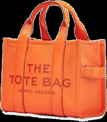 Sac à main Marc Jacobs The Mini Tote Bag en cuir grainé vue 3