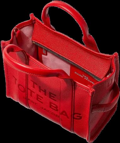 Marc Jacobs The Mini Tote Bag in Pebbled Leather vue 3