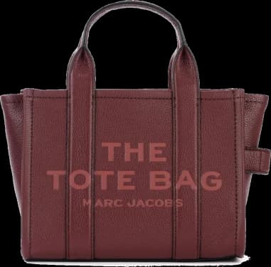 Sac à main Marc Jacobs The Mini Tote Bag en cuir grainé vue 4