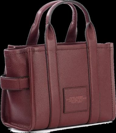 Sac à main Marc Jacobs The Mini Tote Bag en cuir grainé vue 3