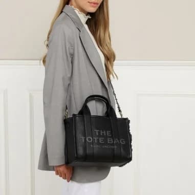 Marc Jacobs The Mini Tote Bag in Pebbled Leather vue 2