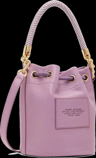 Sac Marc Jacobs The Bucket Bag en cuir de veau vue 2