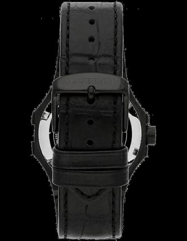 Montre Maserati R8851108032 homme détail cadran noir