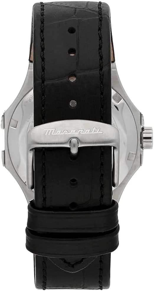 Montre Maserati R8821108001 homme verso boîtier argent
