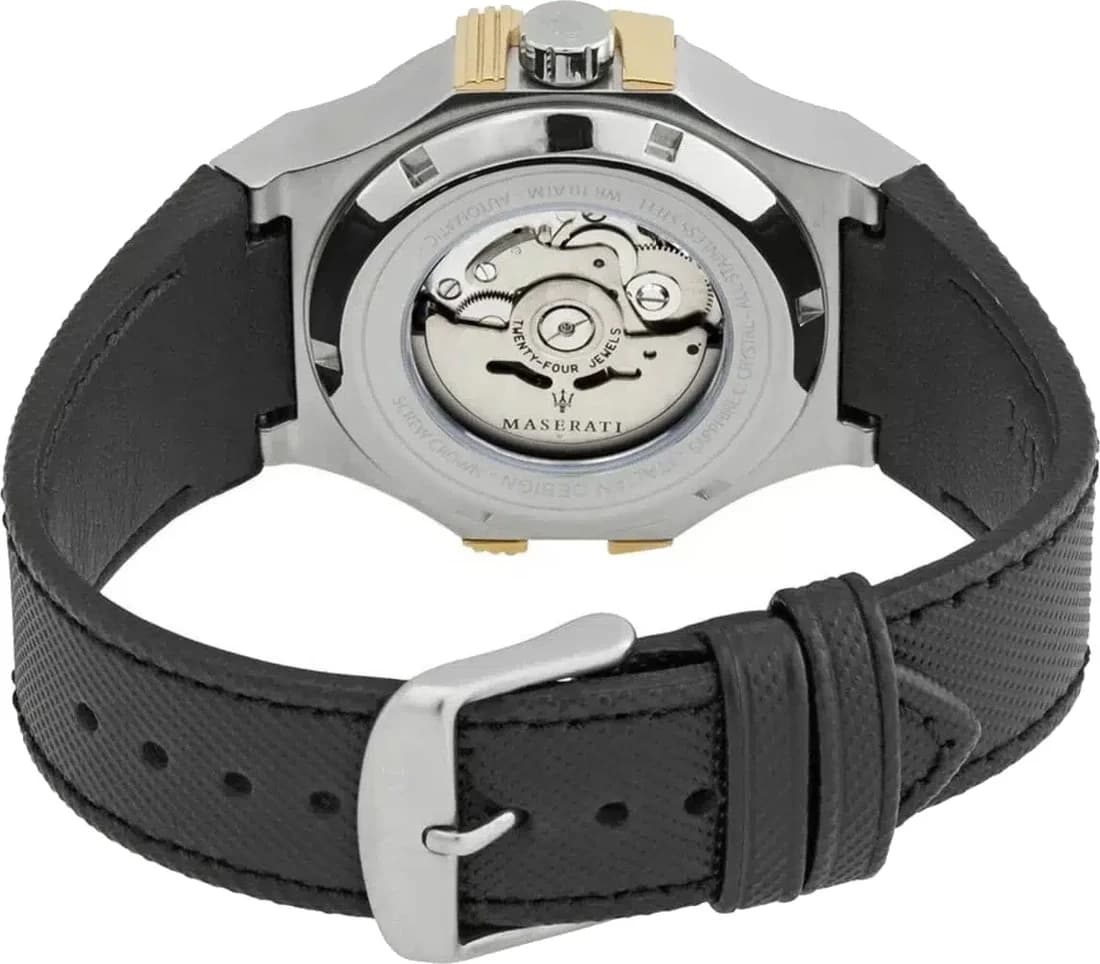 Montre Maserati R8821108011 homme détail cadran argent