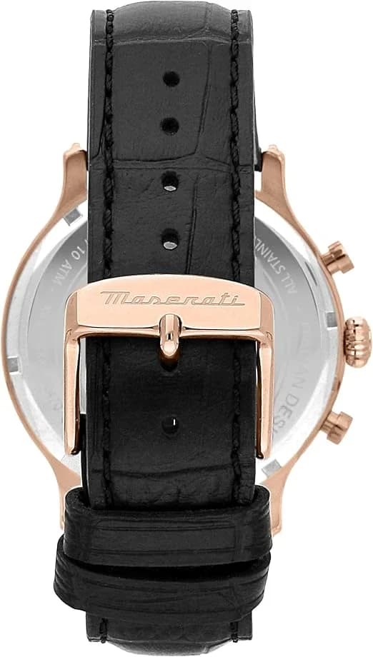 Montre Maserati R8871618016 homme verso boîtier or rose
