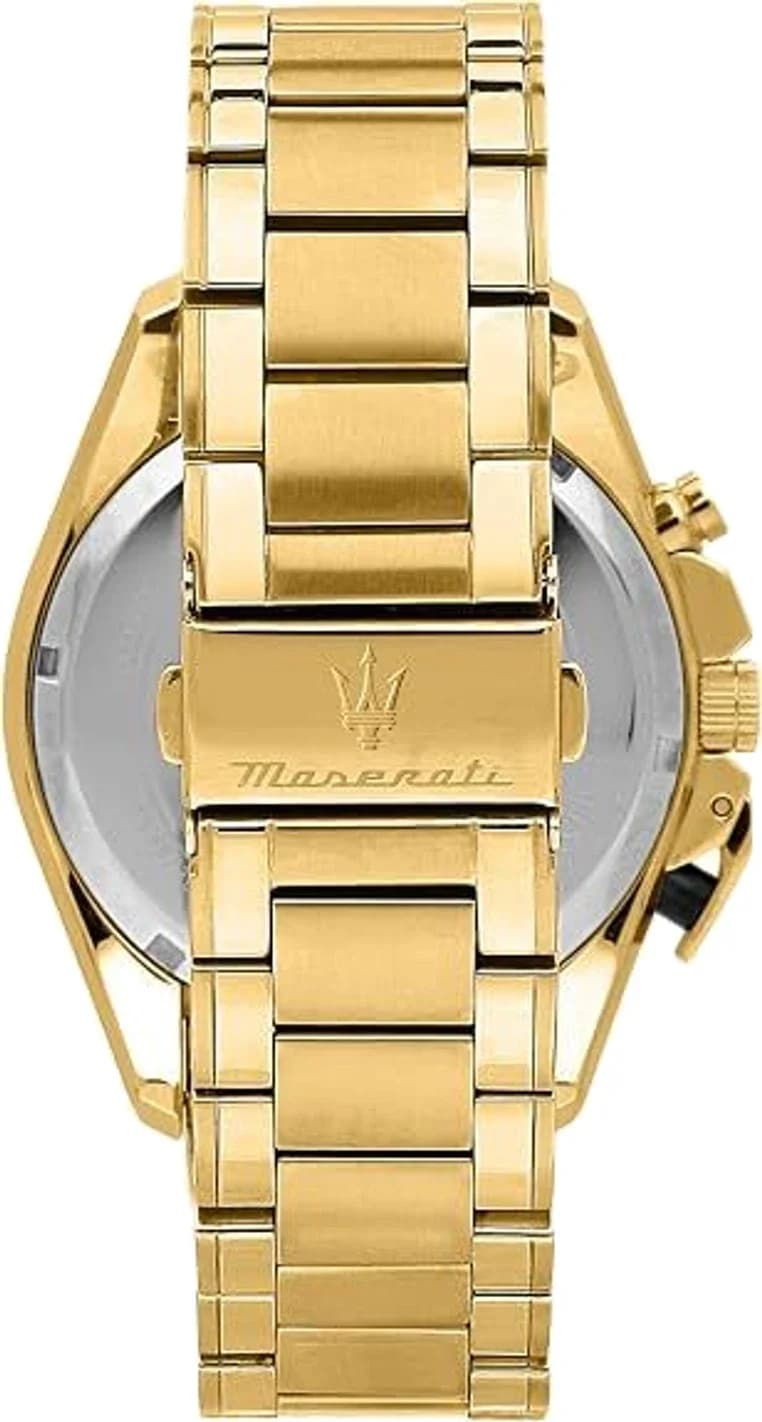 Montre Maserati R8873612058 homme verso boîtier or